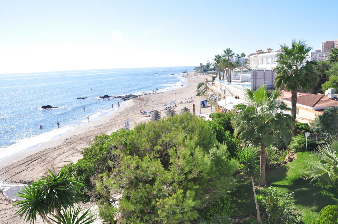 Aguamarina A3 Vistas al mar Primera línea de playa Apartamento Mijas Costa Exterior foto